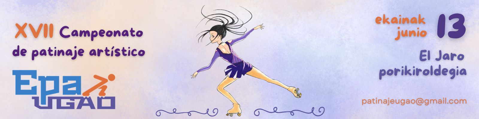 XVII Campeonato de patinaje artístico · EPA Ugao · 13 de junio · El Jaro porikiroldegia